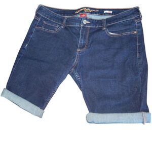 ARIZONA JEAN CO. women's junior's 13 average super skinny denim jean shorts